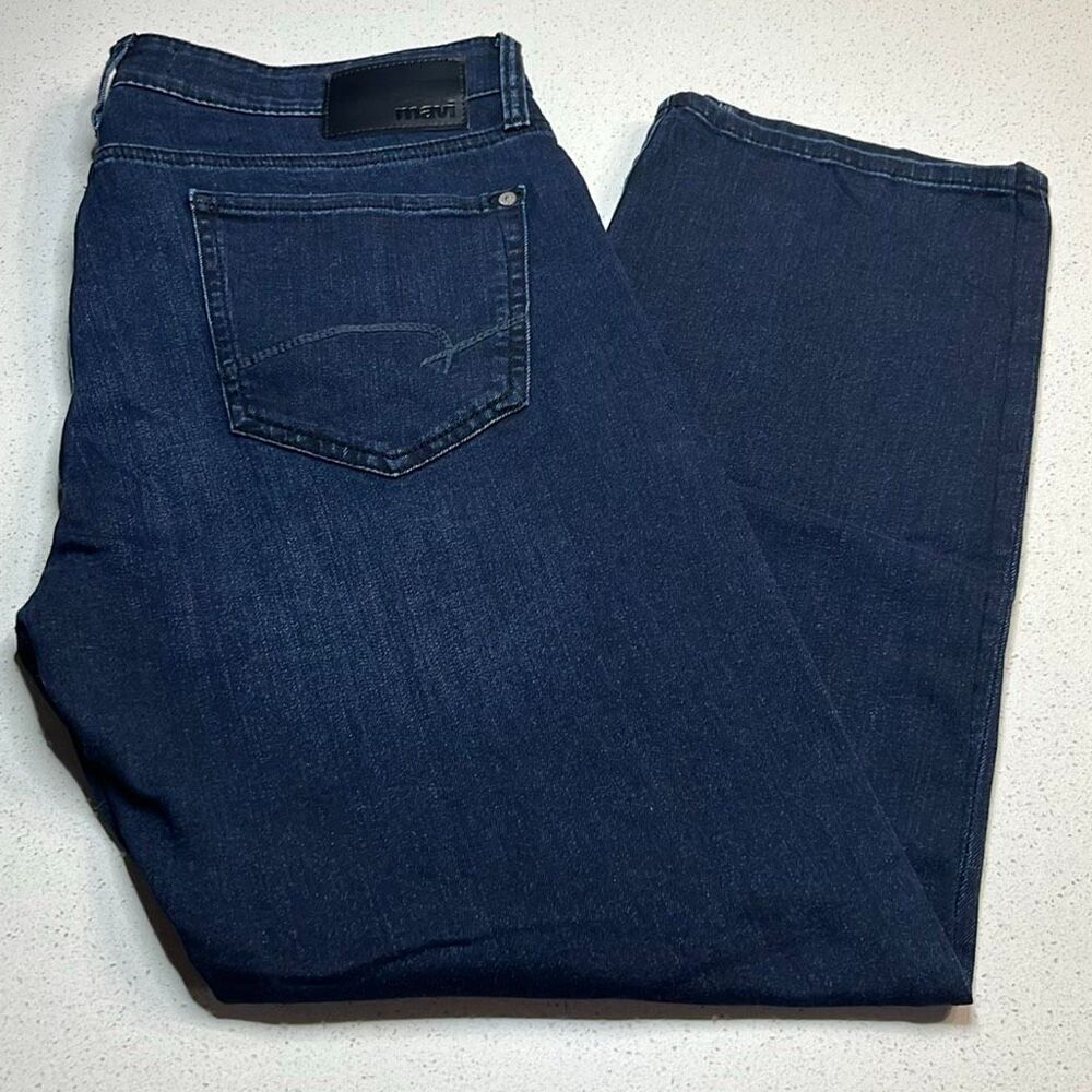 Mavi Straight Leg Jeans Size Tagged 38/32 Fit 36 Waist